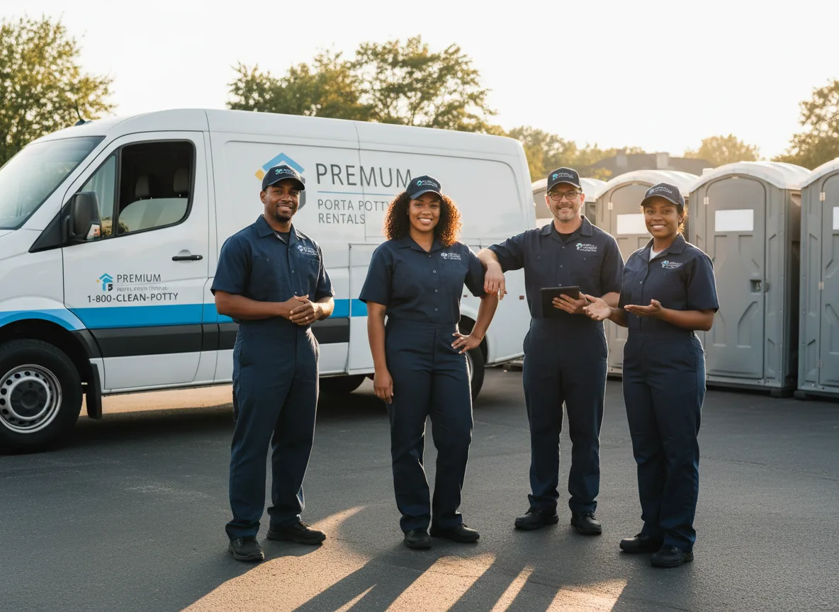 VIP Portable Toilets company in Alvada, OH